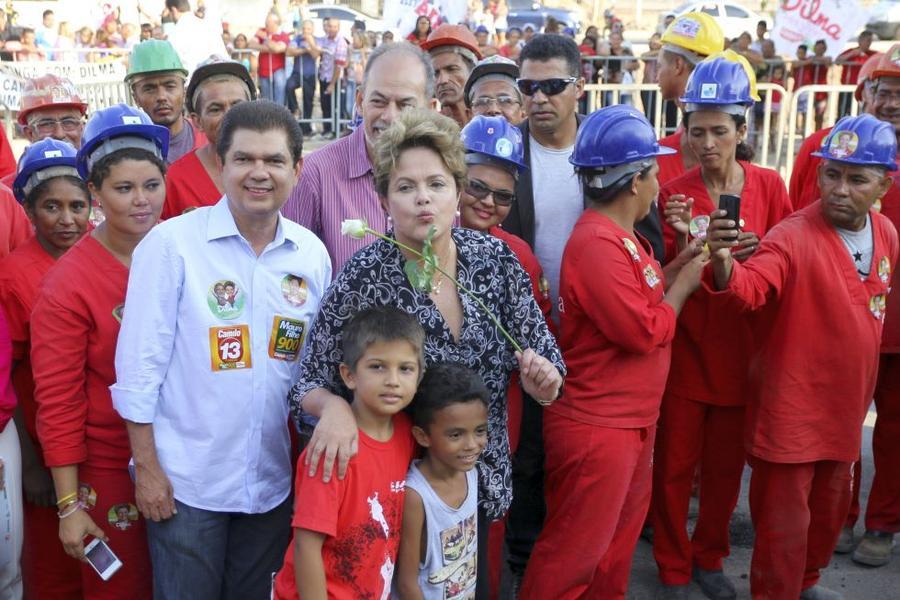 A presidente Dilma Rousseff (PT) cumpriu agenda em Fortaleza nesta quinta-feira, 4. Foto: Sara Maia/ O POVO