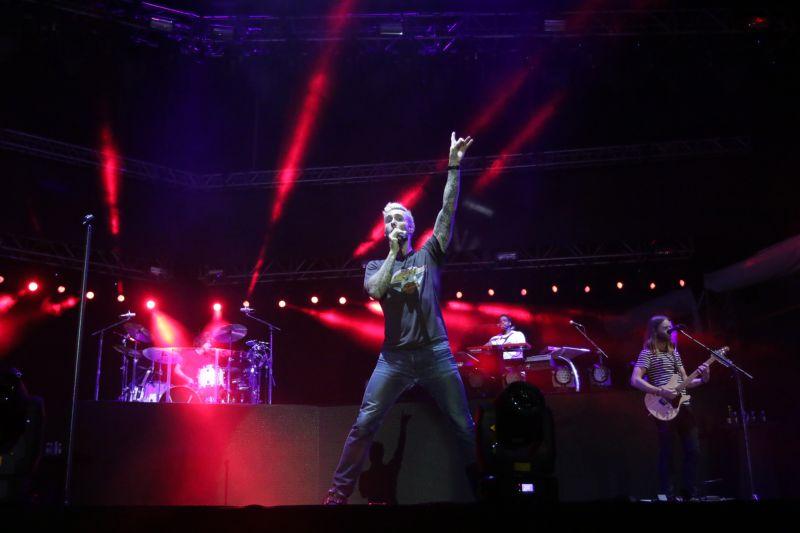 O Maroon 5 fez o show no Marina Park Hotel. Na Capital cearense, a banda era uma das mais esperadas do ano. Fotos: Rodrigo Carvalho/O POVO