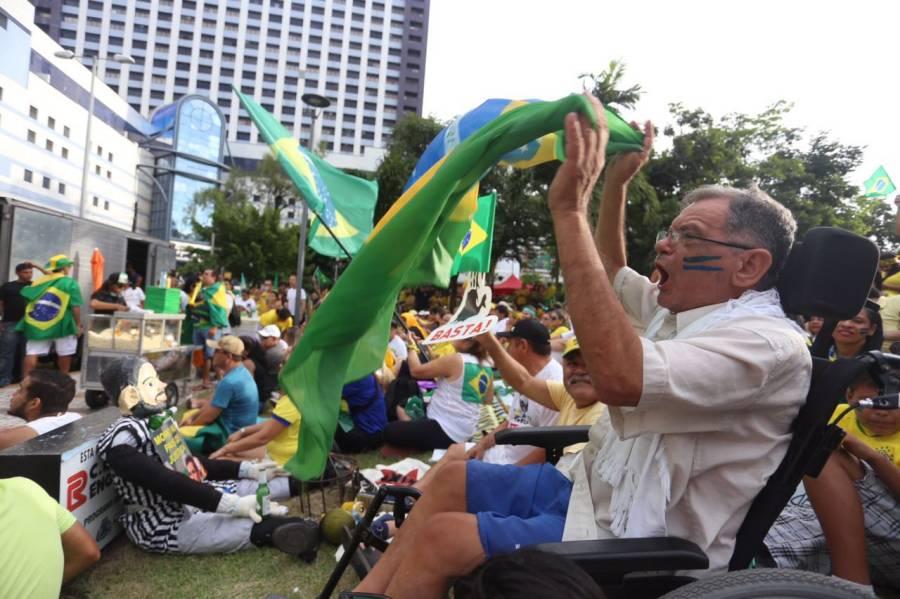 Manifestao a favor do Impeachment da presidente Dilma Rousseff. Fotos: Camila de Almeida