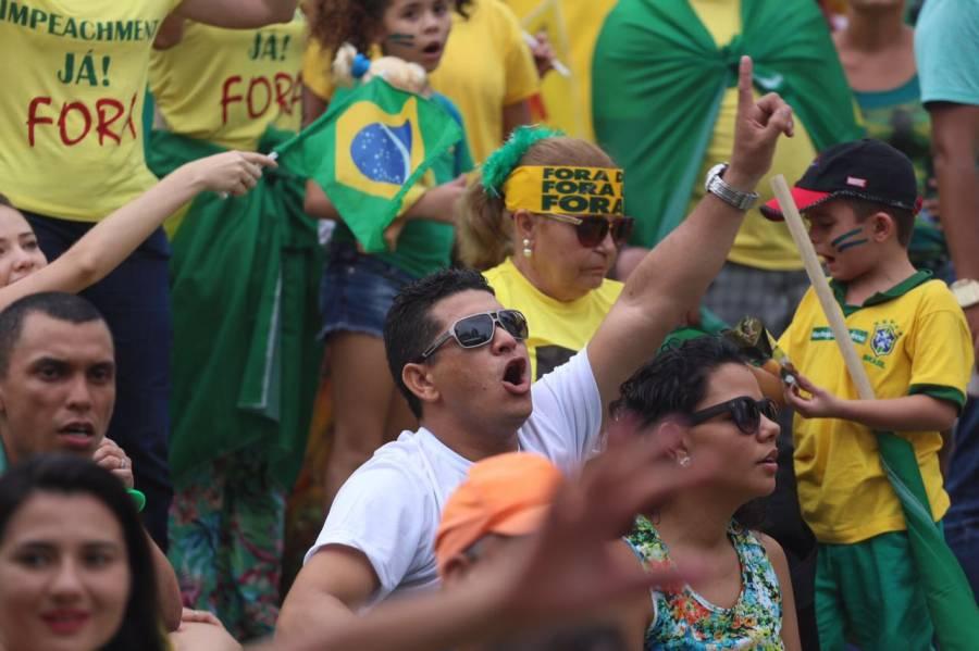 Manifestao a favor do Impeachment da presidente Dilma Rousseff. Fotos: Camila de Almeida