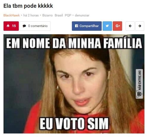 Internet reage com humor à votação do impeachment; veja os memes mais  engraçados - Fotos - R7 Brasil