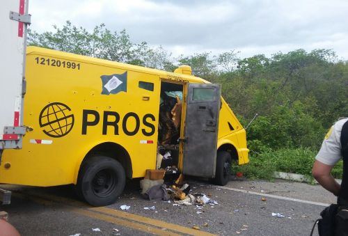 Carro-forte  atacado em Ibaretama