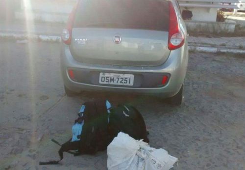Polcia apreende carro com 35 quilos de dinamite em Quixad