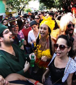 Folies apostam em fantasias criativas para fortalecer a tradio do Carnaval